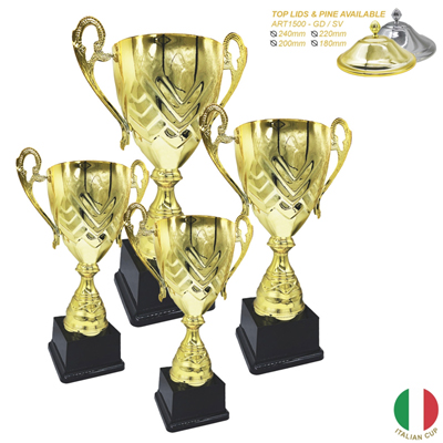 Image 134: BAW 602 GD - Metal Cup Trophy